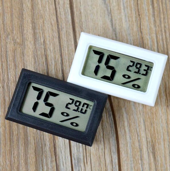 Integrierte Sonde, elektronisches Hygrometer, digitales Temperatur- und Feuchtigkeitsmessgerät, Thermo Mini-Display, elektronisches kabelloses Haustier-Thermometer LX4145