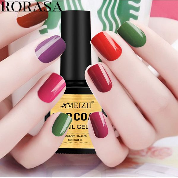 

uv gel nail polish set long lasting coat base coat nail gel polish shiny manicure set soak off base primer 10ml, Red;pink