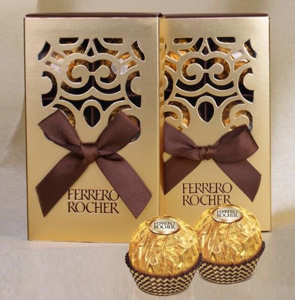 

FERRERO ROCHER коробки свадебные сувениры сладкие подарки сумки для вечеринок душа ребенка Ferrero шоколад конфеты коробка