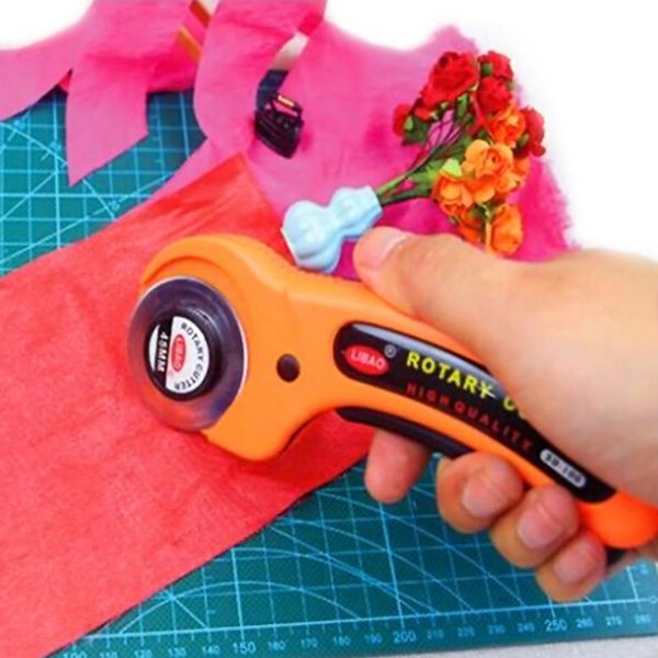 

new 45mm rotary cutter fabric cloth cutting quilters sewing quilting fabric cutting craft tools ing, Black