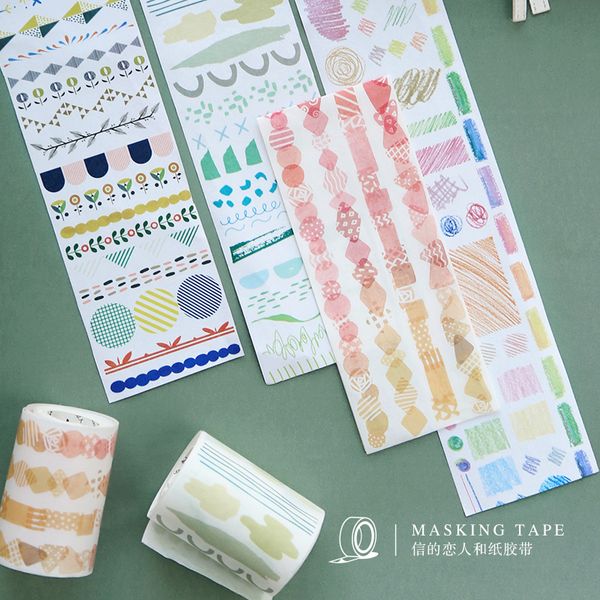 

1pc life series 7cm width decorative washi tape diy scrapbooking masking tape school office supplies 2016
