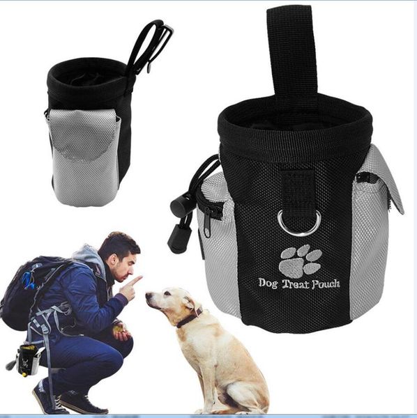 

pet dog puppy snack bag waterproof obedience hands agility bait food training treat pouch train pouch aaa472