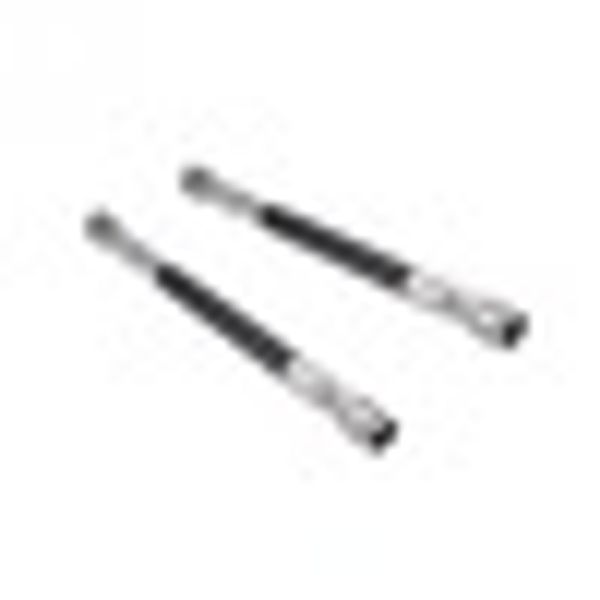 

good quality pencil extension with double-headed metal pencil extender for pen receptacle charcoal stick clip writing tool 823, Black;red