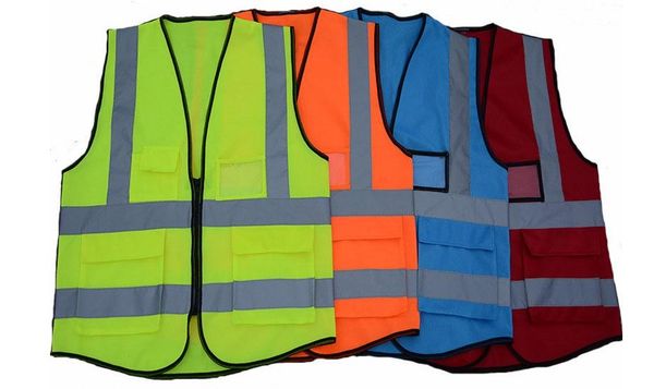 

freight high visibility clothing clothing safety reflective vest night work security traffic cycling llfa
