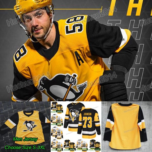 

2018-19 New Third Pittsburgh Penguins Sidney Crosby Jake Guentzel Mario Lemieux Phil Kessel Evgeni Malkin Jack Johnson Kris Letang Jerseys
