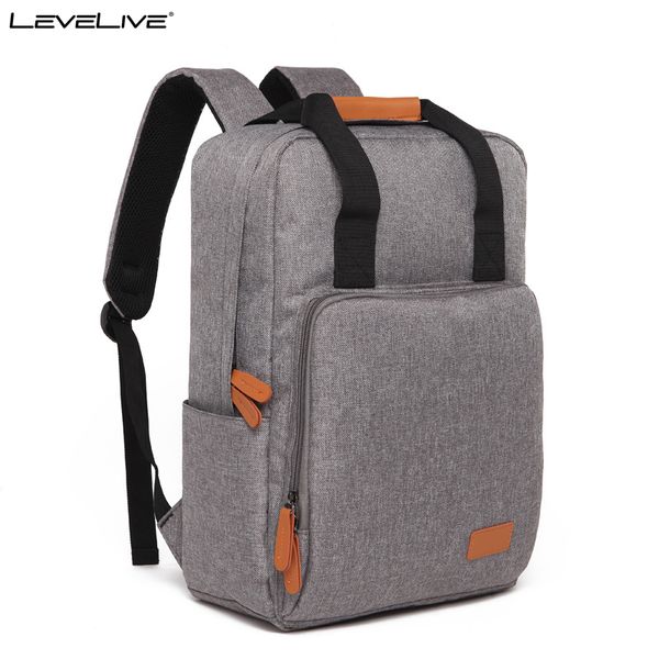 

preppy style levelive school bag for teenagers girls boys backpack men women rucksack lapbagpack waterproof knapsack