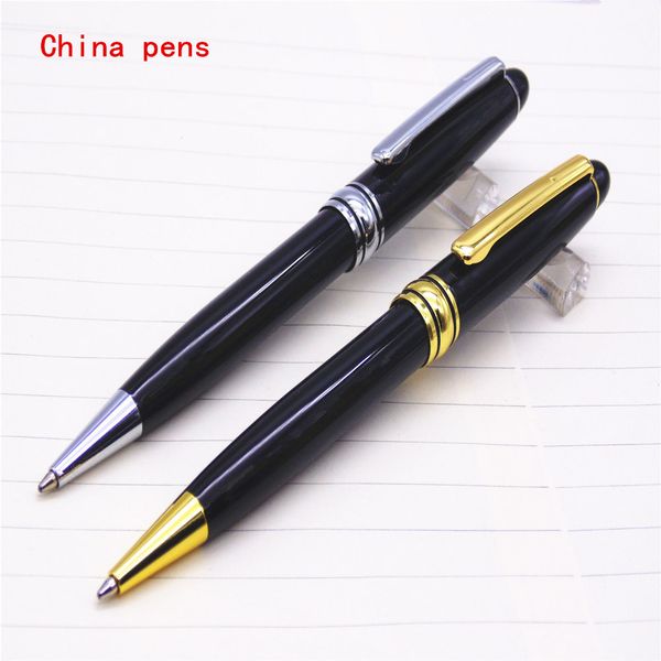 

luxury you 163 black colour big brand business office medium nib ballpoint pen new school supplies pen, Blue;orange