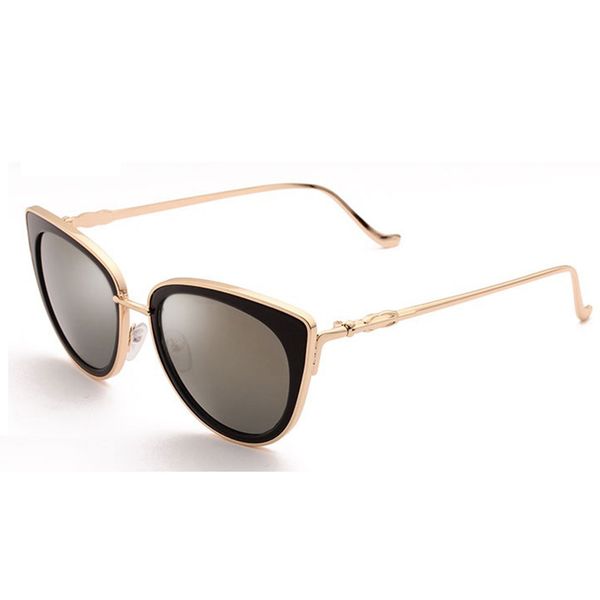 

luxury sunglasses metal frame cat eye women sunglasses female sunglasses designer alloy legs glasses oculos de sol feminino