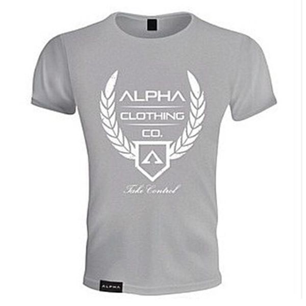 T-shirt a maniche corte in cotone da uomo stile estivo T-shirt da bodybuilding fitness Crossfit T-shirt di marca maschile Abbigliamento casual di moda