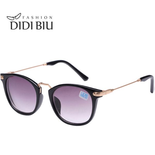

women's reading finished myopia sunglasses men gold prescription nearsighted glasses with diopters degree -1.0 to -4.0 w488, Silver