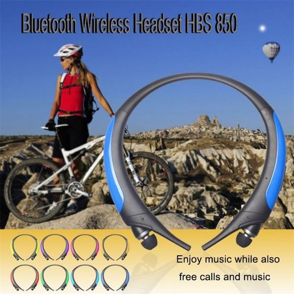 

hbs 850 wireless bluetooth headphone hbs850 stereo sport earphone with mic strong bass clear voice for iphone 7 samsung s7 edge