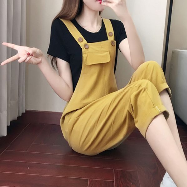 

plus size summer pants sets cotton bib pant casual drawstring female pants 2 piece set women's trousers tracksuit for women, White;black