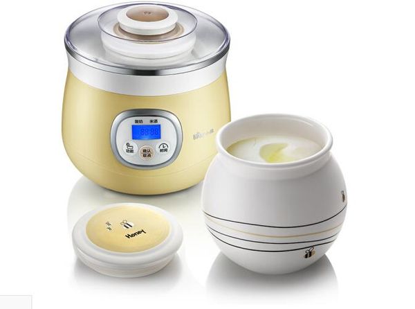 

chinaguangdong bear 1l yogurt maker бытовой йогурт машина 1l snj-530 110-220-240v здоровья керамический интерьер горшок