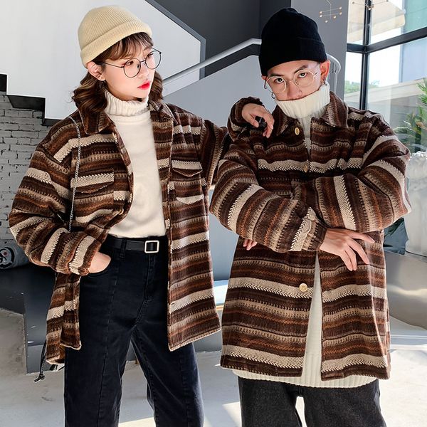 

fashion woolen coat winter parkas jackets hip hop mens casual warm coats parka male streetwear winter men jacket men clothing, Black