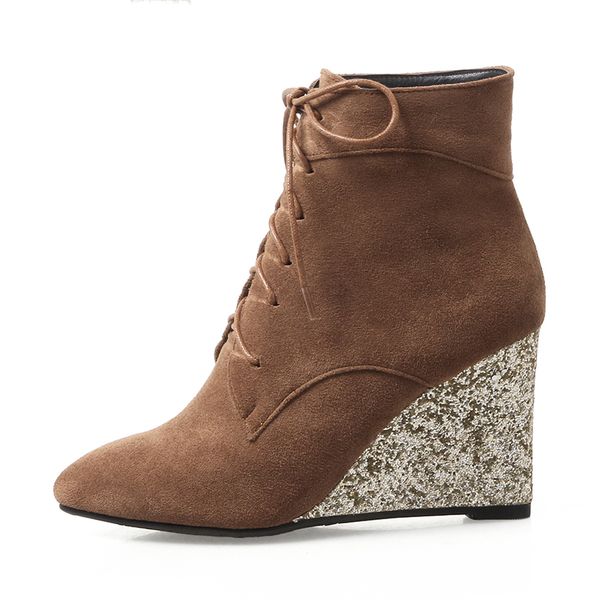 scarpe con zeppa invernali