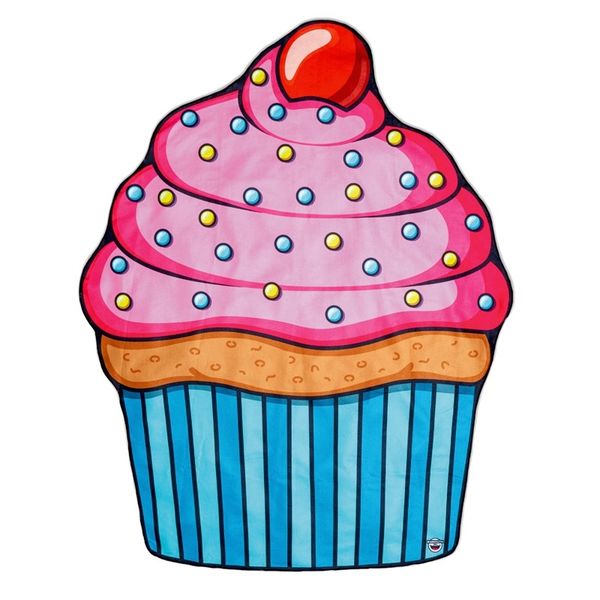 

3d ice cream cake polyester summer beach towel bath towels swimwear cloak shawl yoga mat beach throw blanket tapestry home decor