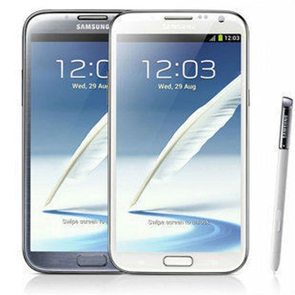 

refurbished original samsung galaxy note 2 n7100 n7105 5.5 inch quad core 2gb ram 16gb rom unlocked 3g 4g lte smart cell phone dhl 5pcs