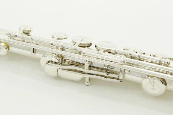 

new pearl pf-665e flute 16 holes closed cupronickel silver plated musical instrument c tune flute with case and accessories