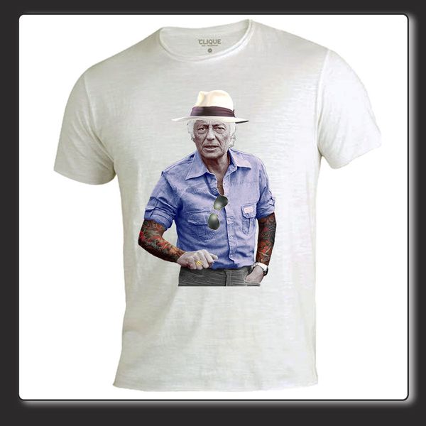 t shirt cotone fiammato uomo