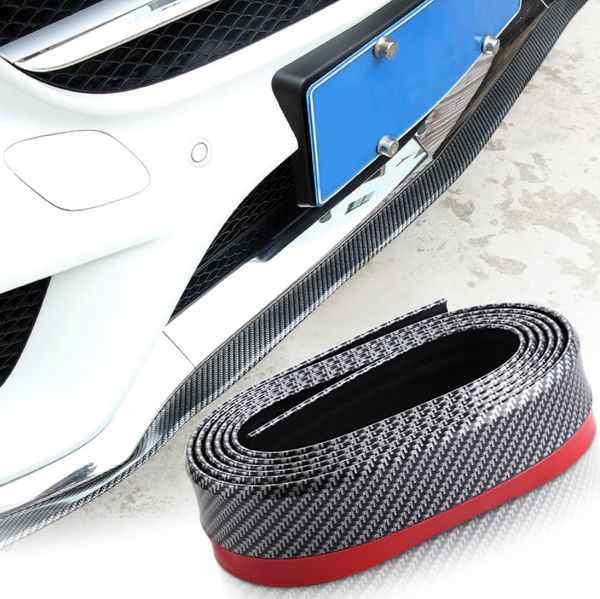 

Carbon Fiber автомобилей Передняя Lip Боковая юбка кузова Отделка переднего бампера для