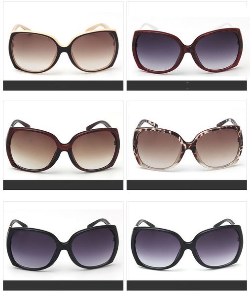 

glasses colors sunglasses 6 vintage big retro sun frame uv women square new glass outdoor shade travel asvuk