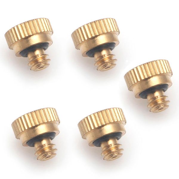 

5pcs 1-section brass misting nozzles for cooling system 0.016" (0.4mm) 10/24
