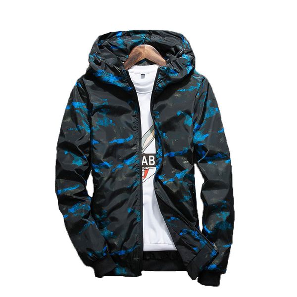 

new spring autumn mens casual camouflage hoodie jacket men waterproof clothes men's wholesale windbreaker coat male outwear 4xl, Black;brown