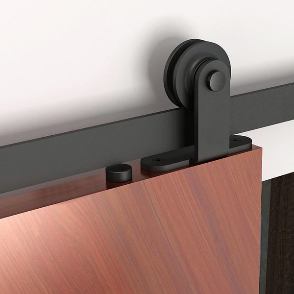 

6ft 6.6ft sliding barn door hardware rustic mount sliding barn door hardware track set
