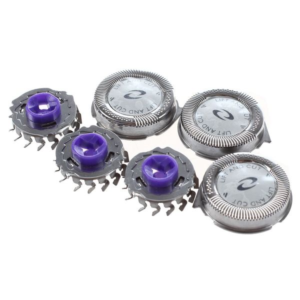 

3pcs shaver razor blades cut cutters heads replacement for hq8