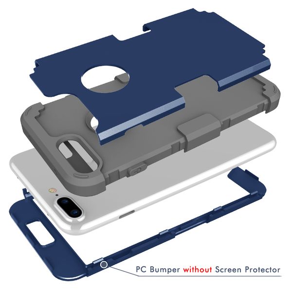 

shockproof for iphone 7 case hybrid pc+silicone shockproof phone case full protective cover for iphone xs max case