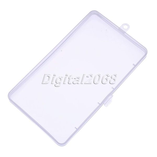 

2016 new makeup storage box jewelry container small clear plastic box for mobile phone multi-function tool beads 17.2 x9.8x2.1cm