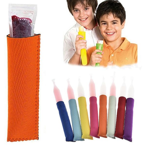 

неопреновые ледяные рукава морозильная камера эскимо рукава 15*4.2 см pop stick держатели мороженое ванны партии держатели напитков бесплатн