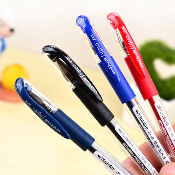 

3pcs/set uniball gel ink pen 0.38mm classic office special signature pen exam special for students supplies