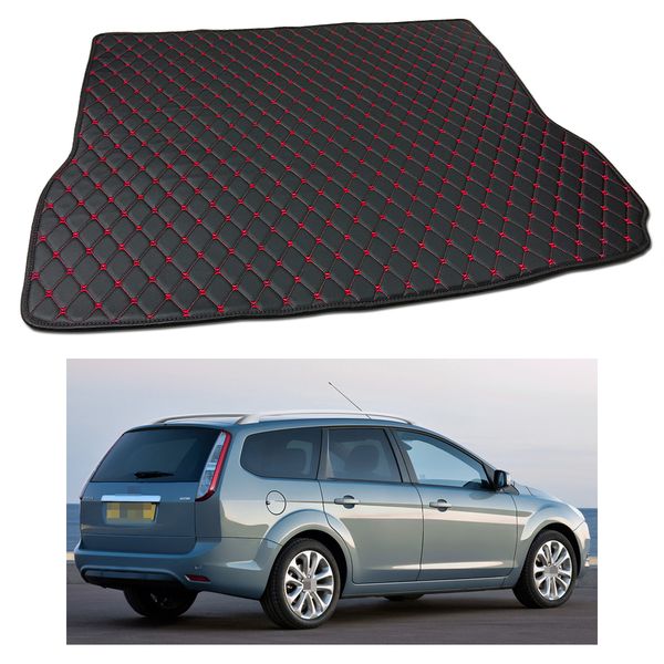 2019 New Anti Scrape Leather Car Trunk Mat Carpet Fit For Ford