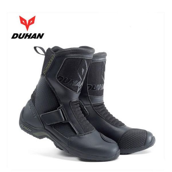 

2018 winter new knight protection duhan off-road motorcycle boot breathable motorcycle riding shoes motorbike road racing boots