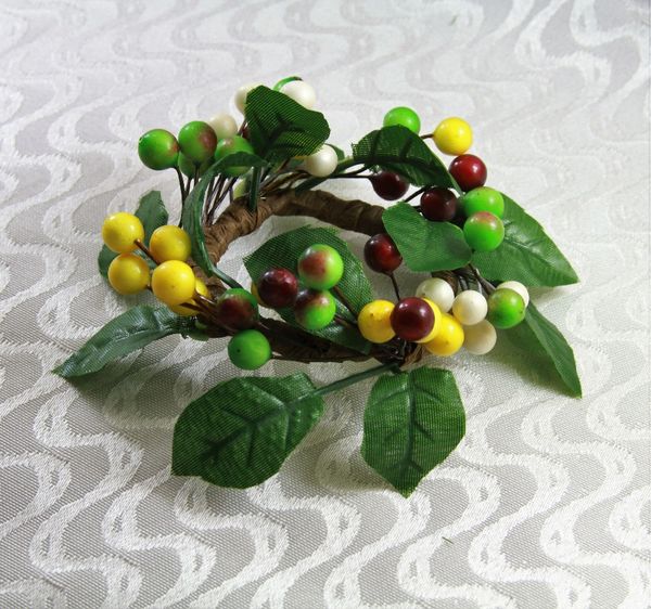 

christmas fruit decoration napkin ring, napkin holder for wedding