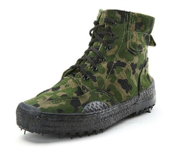 

ale in chn military style fashion canvas shoes high cut breathable sports shoes outdoor cross-country shoes wholesale size 36-44, Black