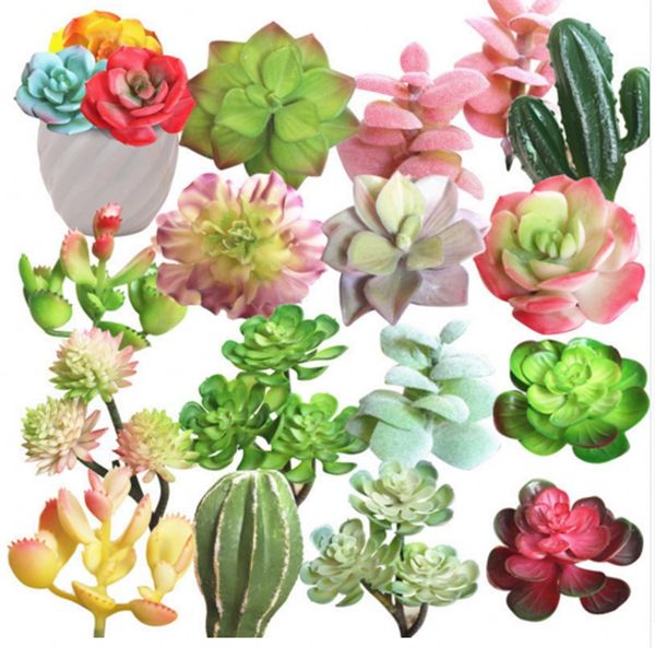 2019 Various Artificial Succulent Plants Lotus Landscape