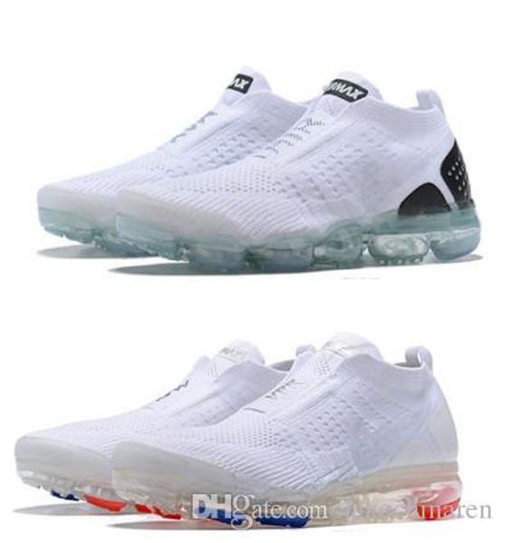 

Unisex 2018 air cushion MOC 2 2.0 FK Men Women LACELESS FUTURISM Causal Shoes Shock Jogging for White yellow Sneakers