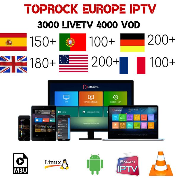 

Toprock iptv europe arabic iptv uk pain italy germany weden albania xxx hotclub 3000 live channel vod 3 6 12 month
