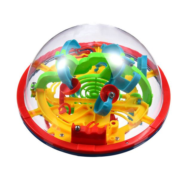 

Игра-головоломка Игрушки 3D Magic Maze Ball 100 уровней Большой вращающийся шарик Интеллектуальный НЛО Maze Ball Детство Развивающие игрушки