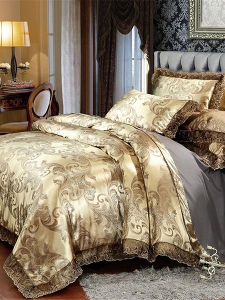 

4pcs duvet cover set modern classic flowers themed double sided bedsheet set