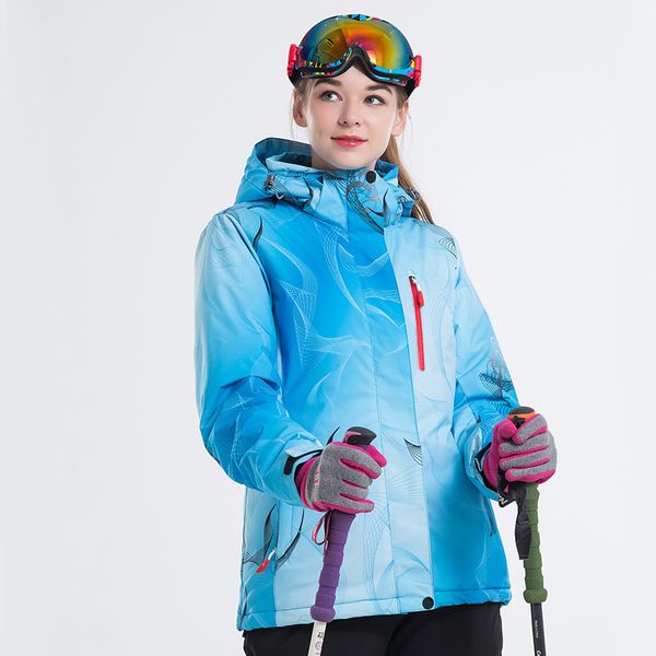 

new outdoor winter snowboard jacket women ski suits windproof waterproof warm breathable thick female hiking snow jacket
