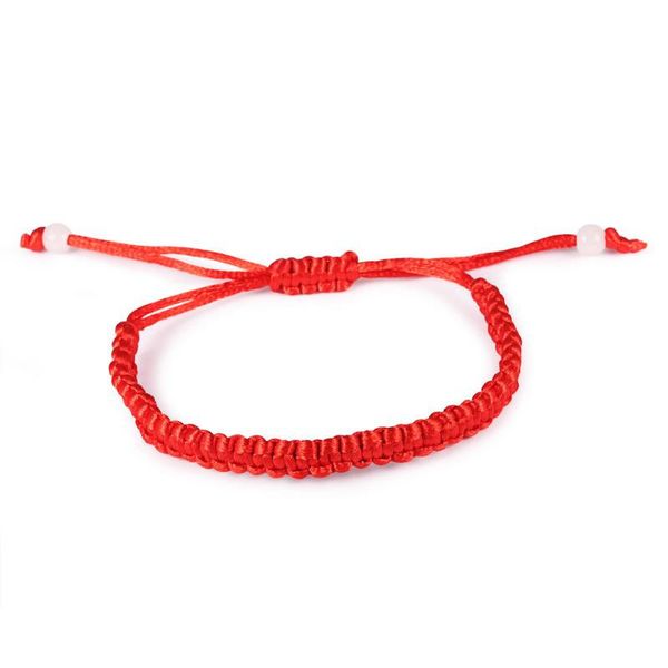 

1pcs red tibetan buddhist good lucky charm tibetan bracelets & bangles jewelry for women men handmade knots rope bracelet job004, Golden;silver