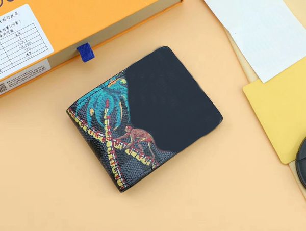 

Известный бренд женщины натуральная кожа короткие кошельки кокосовое дерево M62201