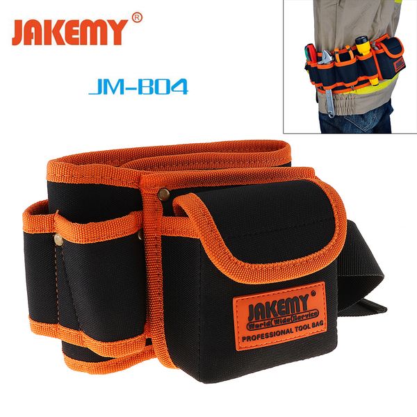 

waterproof durable electrician tool bag belt mechanic canvas waist pocket carpenter rig hammer utility kit repair pouch holder