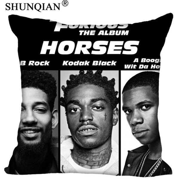 

kodak black pillowcase square zippered home decorative pillow cover wedding custom gift for two sides printed pillow case