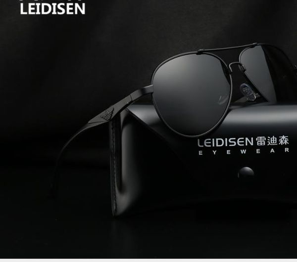 

new aluminum magnesium classic male bias light sunglasses, glasses driver, mirror and sunglasses, White;black