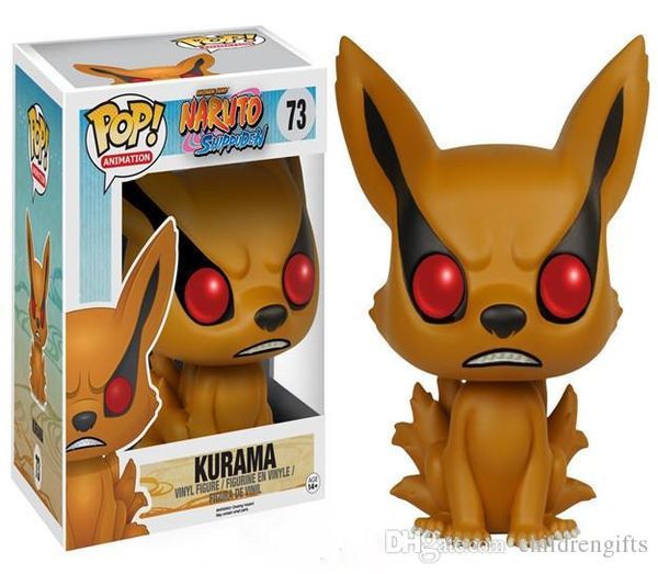 

dhl fast ship funko pop animation:naruto - kurama mode kurama vinyl action figure with box #207 gift good quality wholesales price kids gift