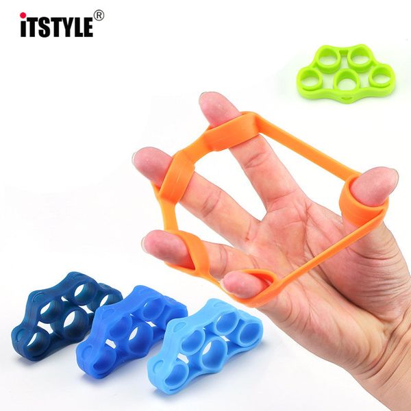 

itstyle finger resistance bands 3 level yoga exercisers stretcher rehabilitation training pull ring hand expander grip